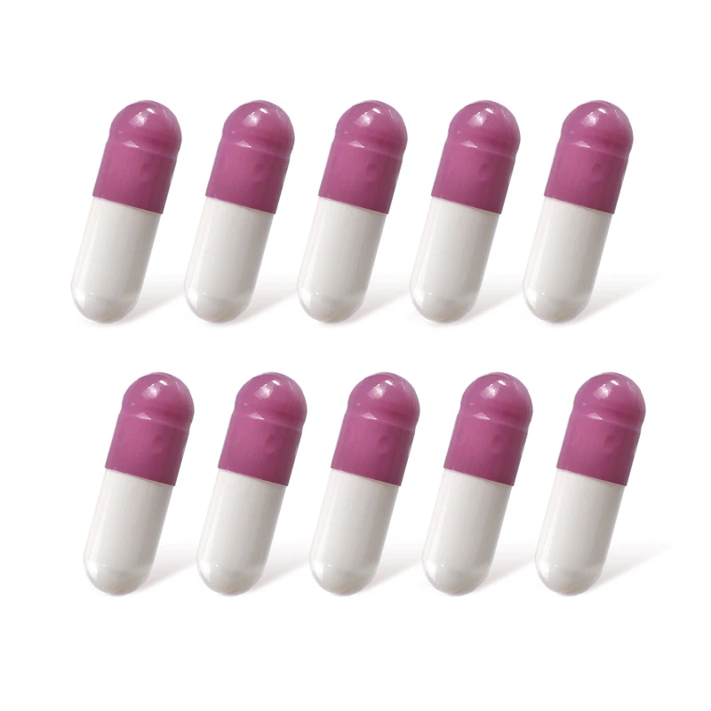 3-as méretű, bélben oldódó bevonatú kapszula